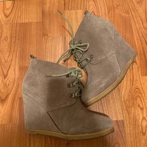 Taupe Wedges